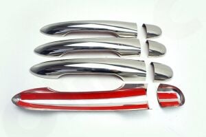 Renault Laguna 2 Krom Kapı Kolu Takımı 2003-2008 Paslanmaz Çelik