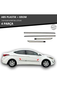HYUNDAİ ELANTRA YAN KAPI KORUMA ÇITASI PLASTİK + KROM