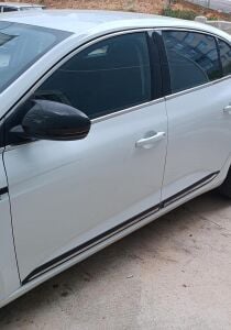 Renault Megane 4 Sedan Krom Yan Kapı Çıtası 4 Parça 2015 sonrası