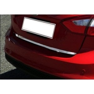 Ford Focus SEDAN Krom Bagaj Alt Çıta Formlu 2011-2017 Arası Paslanmaz Çelik