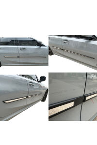 HONDA CİVİC FC5 2016 ÜZERİ YAN KAPI KORUMA ÇITASI PLASTİK + KROM