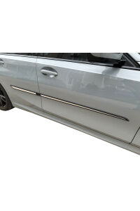 CİTROEN C ELYSEE YAN KAPI KORUMA ÇITASI PLASTİK + KROM