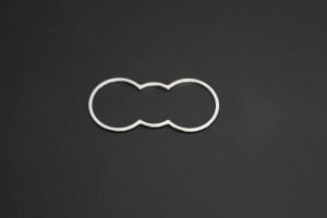 OMSA Skoda Octavia 2 A5 Sedan/SW Krom Bardaklık Çerçevesi 2004-2013 Arası