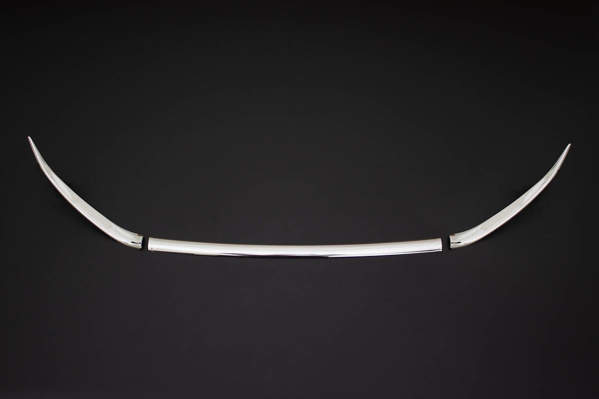 OMSA Peugeot 2008 Krom U Formlu Ön Panjur Çerçevesi 3 Parça 2020-2024 Arası