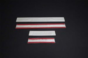 OMSA Renault Megane 4 Sedan Krom Kapı Eşiği 4 Parça Taşlı 2021 ve Sonrası