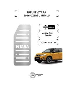Suzuki Vitara 2016 Üzeri Ayak Dinlendirme Pedalı Krom Ayak Dayama Pedalı
