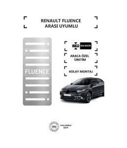 Renault Fluence Ayak Dinlendirme Pedalı Krom Ayak Dayama Pedalı