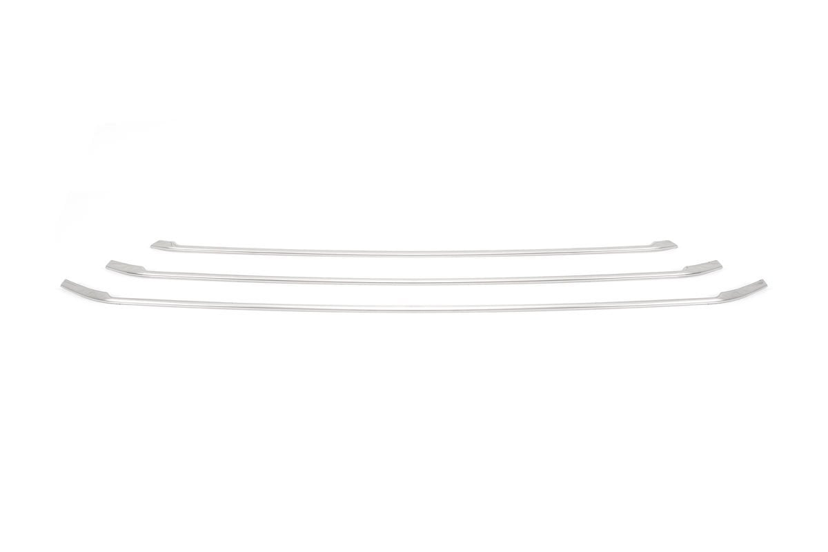 OMSA Renault Express Krom Ön Tampon Alt Çıtası 3 Parça 2021 ve Sonrası