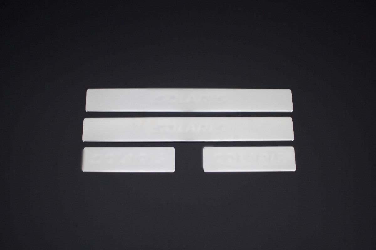 OMSA Hyundai Accent Blue Krom Kapı Eşiği 4 Parça 2011-2017 Arası