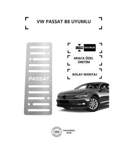 Volkswagen Passat B8 Ayak Dinlendirme Pedalı Krom Ayak Dayama Pedalı