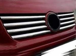Volkswagen Bora Krom Ön Panjur 1998-2004 8Prç Paslanmaz Çelik