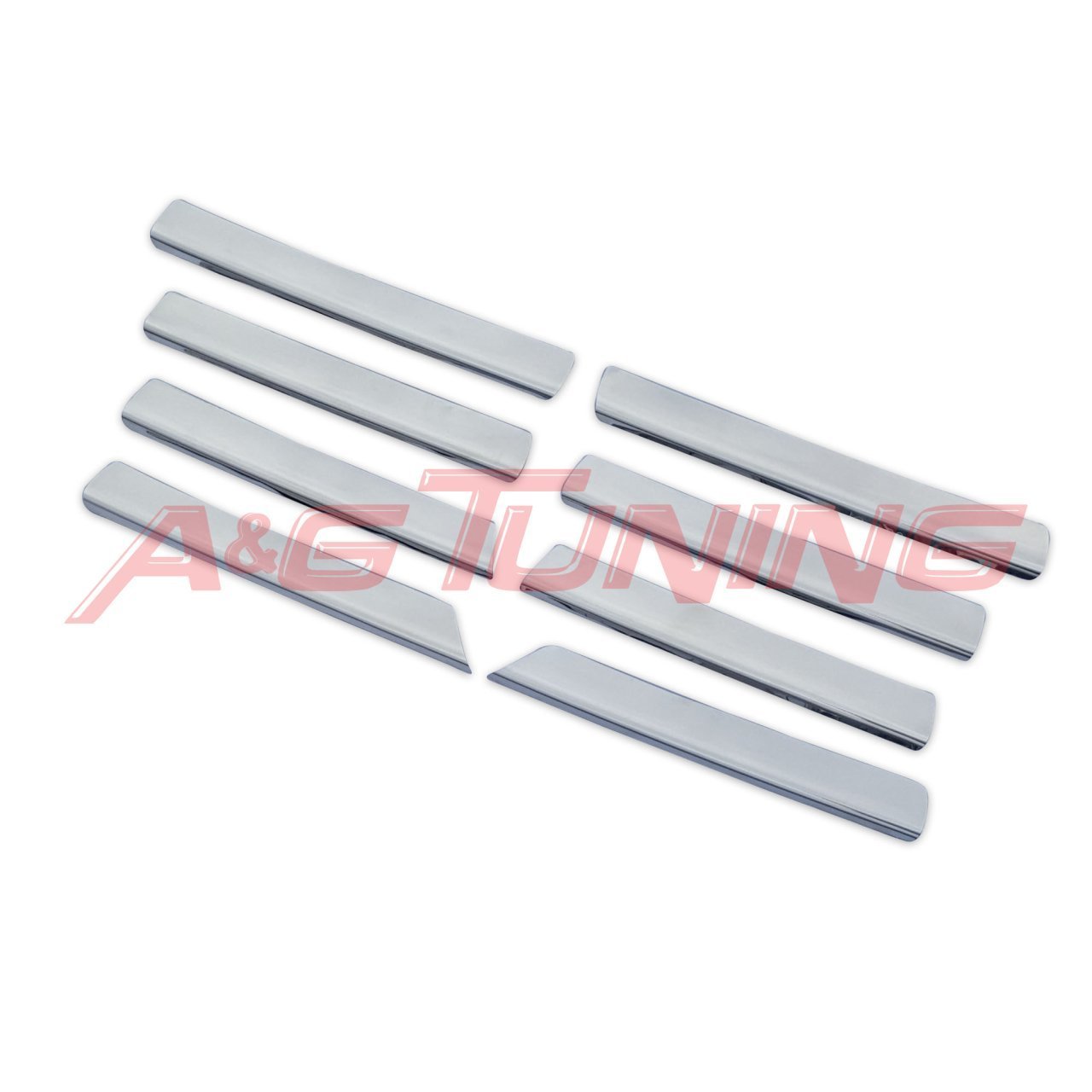 Volkswagen Bora Krom Ön Panjur 1998-2004 8Prç Paslanmaz Çelik