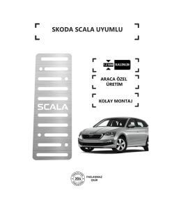 Skoda Scala Ayak Dinlendirme Pedalı Krom Ayak Dayama Pedalı