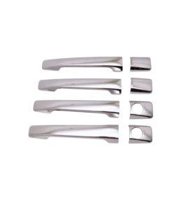 Mercedes E Klasse W124 Krom Kapı Kolu ve Kol Tası Takımı 4 Kapı 1984-1995 Paslanmaz Çelik