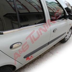 Renault Clio 2 HB Avantajlı Krom Set 4 Ürün 1999 - 2006 Arası P. Çelik