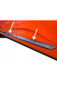 Renault Clio 5 Krom Yan Kapı Çıtası 4 Parça 2019 Üzeri