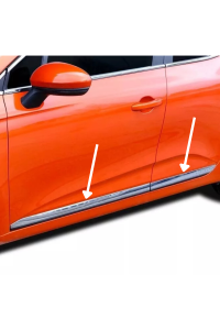 Renault Clio 5 Krom Yan Kapı Çıtası 4 Parça 2019 Üzeri