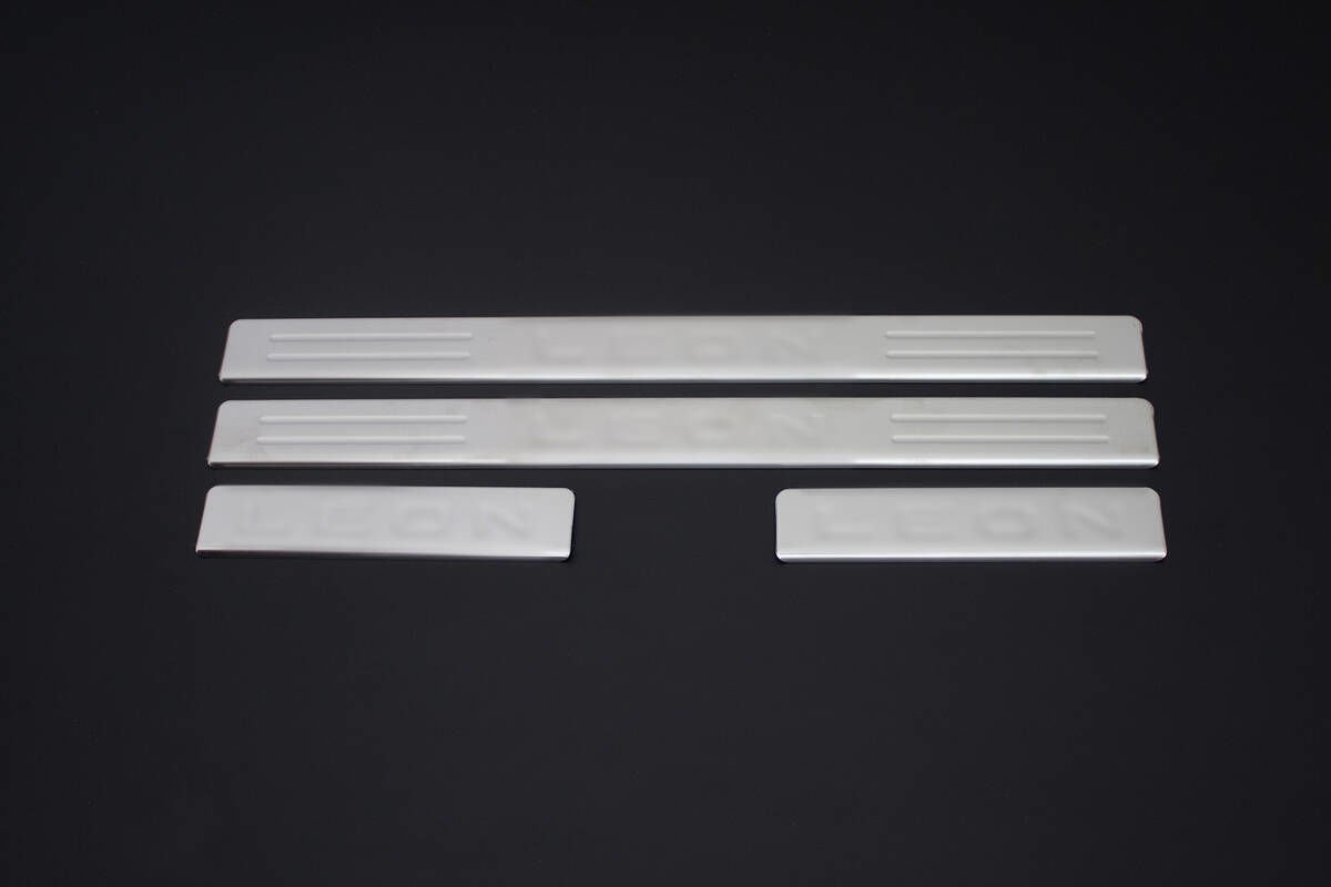 OMSA Seat Leon 5F Krom Kapı Eşiği 4 Parça 2012-2019 Arası