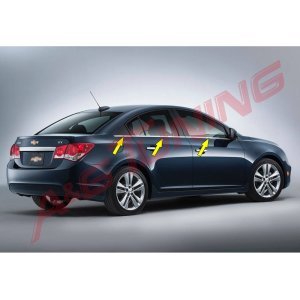 Chevrolet Cruze SEDAN Avantajlı Krom Set 4 Ürün 2009 Üzeri P. Çelik