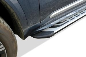 Volvo XC90 Faba Yan Basamak Gri 2015-2024 Arası