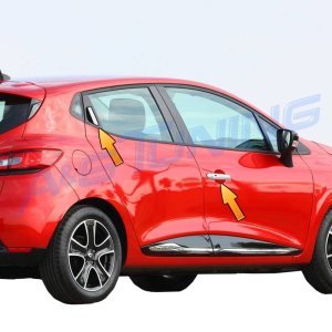 Renault Clio 4 HB Avantajlı Krom Set 6 Ürün 2012 Üzeri P. Çelik