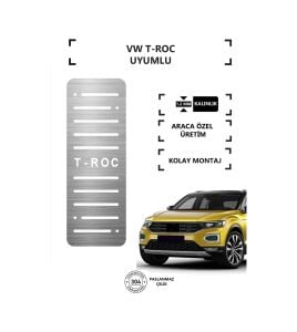 Vw T-roc Ayak Dinlendirme Pedalı Krom Ayak Dayama Pedalı
