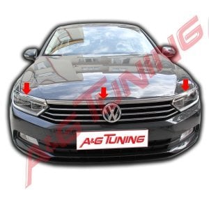 Volkswagen Passat B8 Avantajlı Krom Set 4 Ürün 2015-2018 Arası P. Çelik