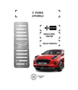 Ford Puma Ayak Dinlendirme Pedalı Krom Ayak Dayama Pedalı