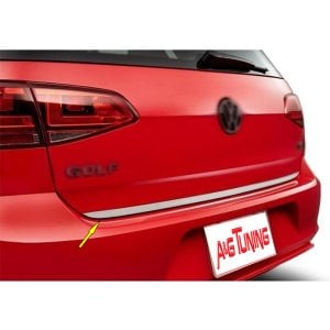 Volkswagen Golf 7 Krom Bagaj Alt Çıta Formlu Paslanmaz Çelik
