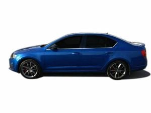 Skoda Octavia 2013-2019 Arası Krom Cam Çıtası 6 parça Paslanmaz Çelik