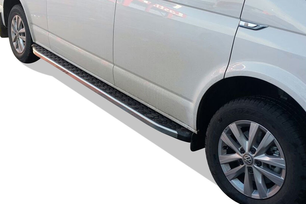 OMSA VW T5 Transporter Blackline Yan Basamak Krom Kısa Şase  2003-2014 Arası