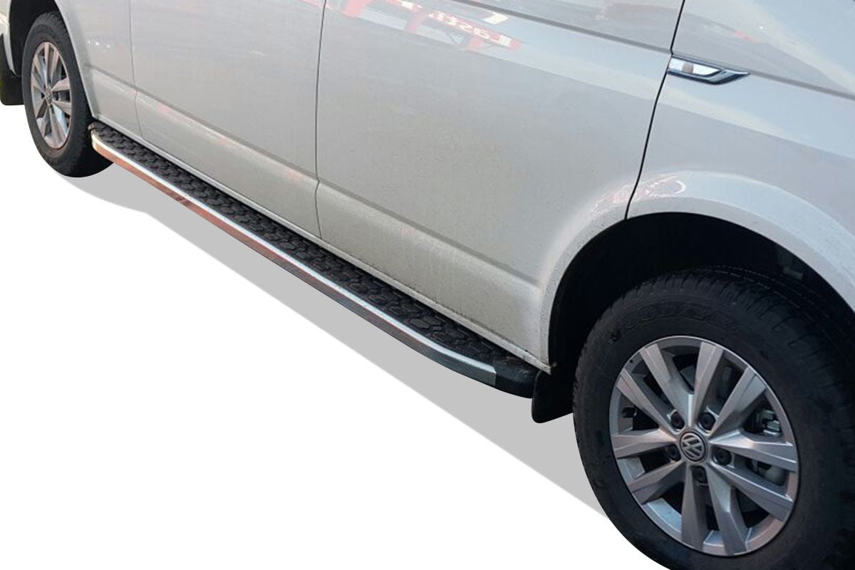 OMSA VW T5 Transporter Blackline Yan Basamak Krom Kısa Şase  2003-2014 Arası