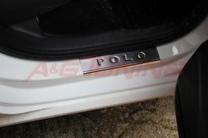 Volkswagen Polo Krom Kapı Eşiği 4Prç 1998-2005 Paslanmaz Çelik