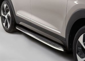 OMSA Mercedes GLE Coupe Blackline Yan Basamak Krom 2015-2021 Arası