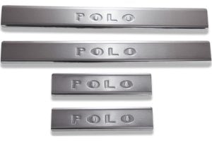 Volkswagen Polo Krom Kapı Eşiği 4Prç 1998-2005 Paslanmaz Çelik