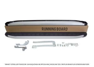 OMSA Mercedes GLE Coupe Proside Yan Basamak Alüminyum 2015-2021 Arası