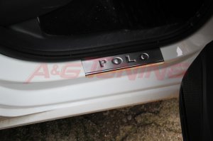 Volkswagen Polo Krom Kapı Eşiği 2017 ve Üzeri 4Kapı Paslanmaz Çelik