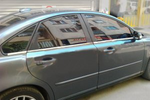 Volvo S40 Krom Cam Çıtası Takımı 2005-2012 6Prç Paslanmaz Çelik