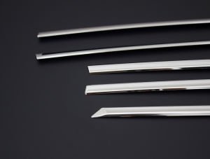 OMSA Peugeot 2008 EV Krom Cam Alt Çıtası 6 Parça 2023 ve Sonrası