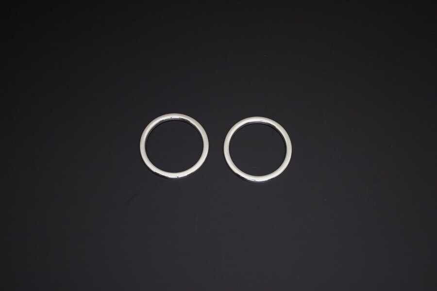 OMSA Ford Courier Krom Sis Farı Çerçevesi 2 Parça 2014-2017 Arası