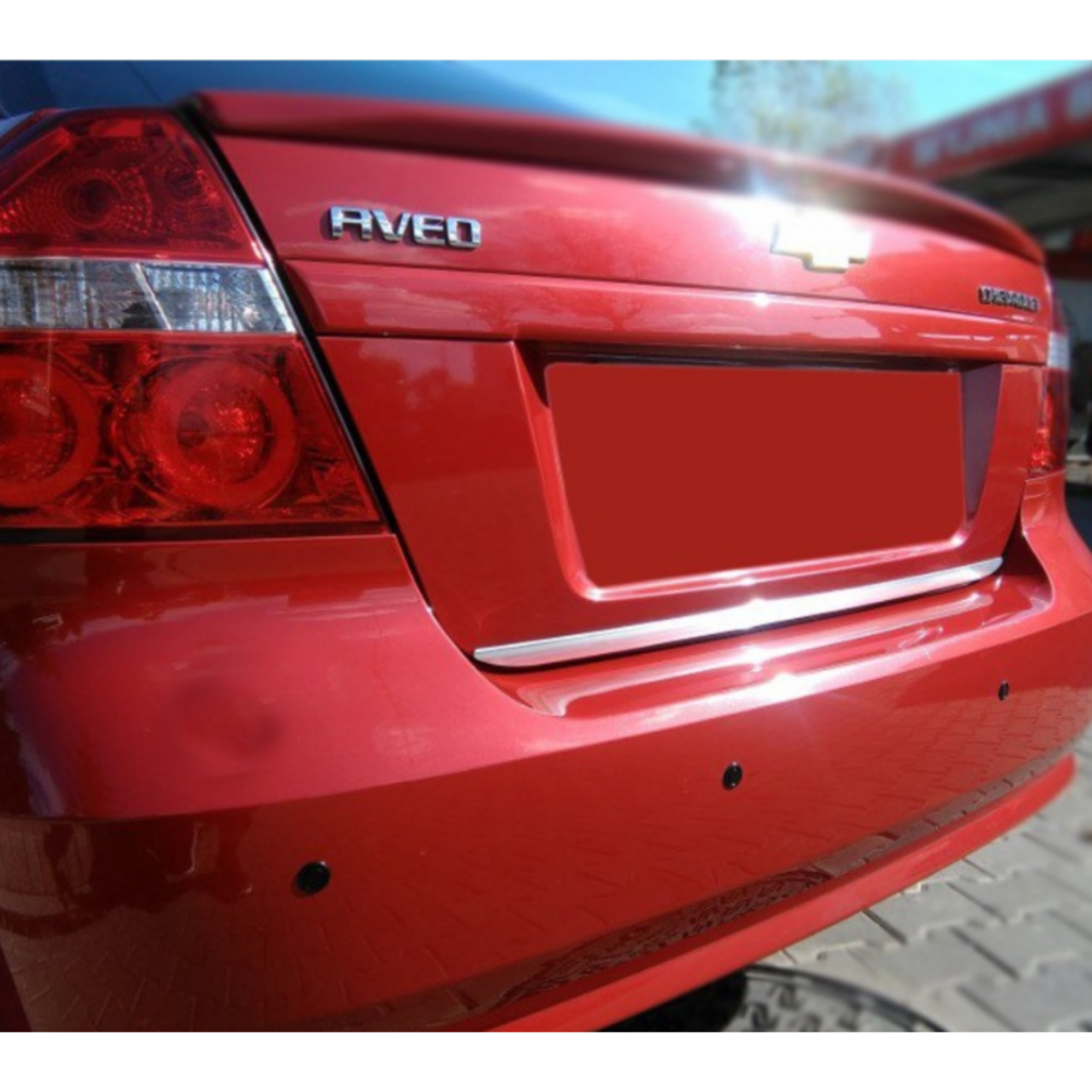 Chevrolet Aveo Sedan Krom Bagaj Alt Çıta 2006-2011 Arası P.Çelik