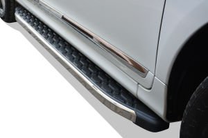 OMSA Volvo XC60 Blackline Yan Basamak Krom 2009-2017 Arası