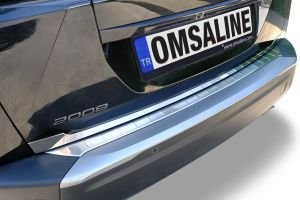 OMSA Peugeot 2008 Krom Arka Tampon Eşiği (Taşlı) 2019 ve Sonrası