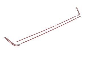 OMSA Hyundai Bayon Krom Cam Alt Çıtası 8 Parça 2021 ve Sonrası