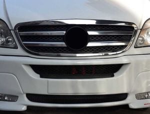 OMSA Mercedes Sprinter W906 Krom Ön Panjur 4 Parça 2006-2014 Arası