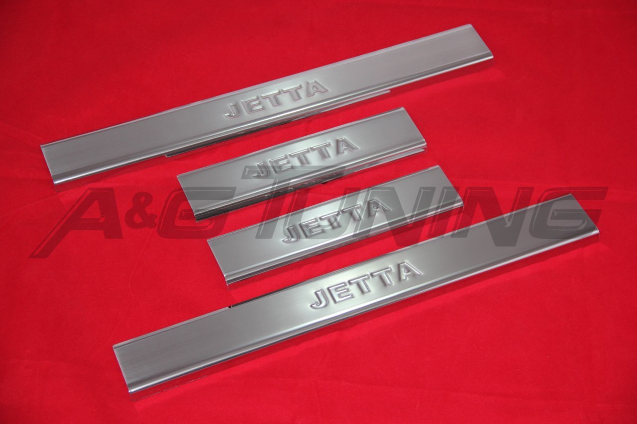 VW Jetta Krom Kapı Eşiği Tk 2011 Üzeri 4 Kapı Paslanmaz Çelik