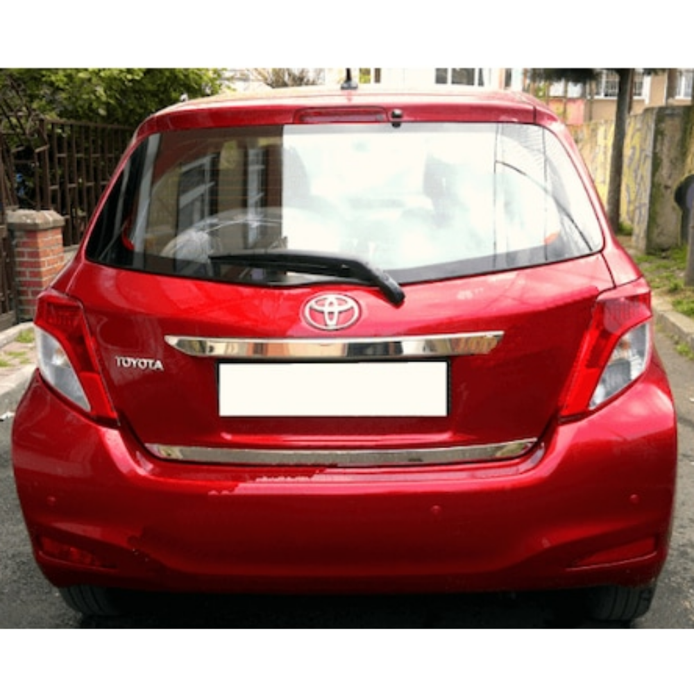 Toyota Yaris Krom Bagaj Alt Çıta 2012/2016 Arası P.Çelik