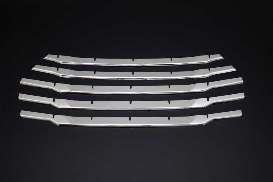 OMSA Ford Courier Krom Ön Panjur 5 Parça 2018-2023 Arası