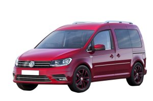 VW Caddy Cam Çıtası Takımı 4 Prç. Paslanmaz Çelik 2015/2020 Arası