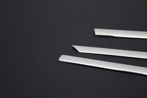 OMSA Renault Megane 4 HB Krom Üst Cam Çerçevesi 6 Parça 2021 ve Sonrası